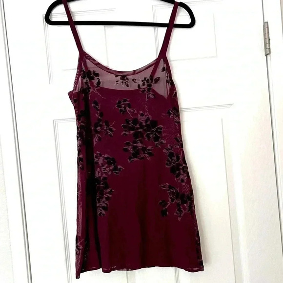La Perla Tops - Vintage La Perla Purple flower patterned tank lingerie